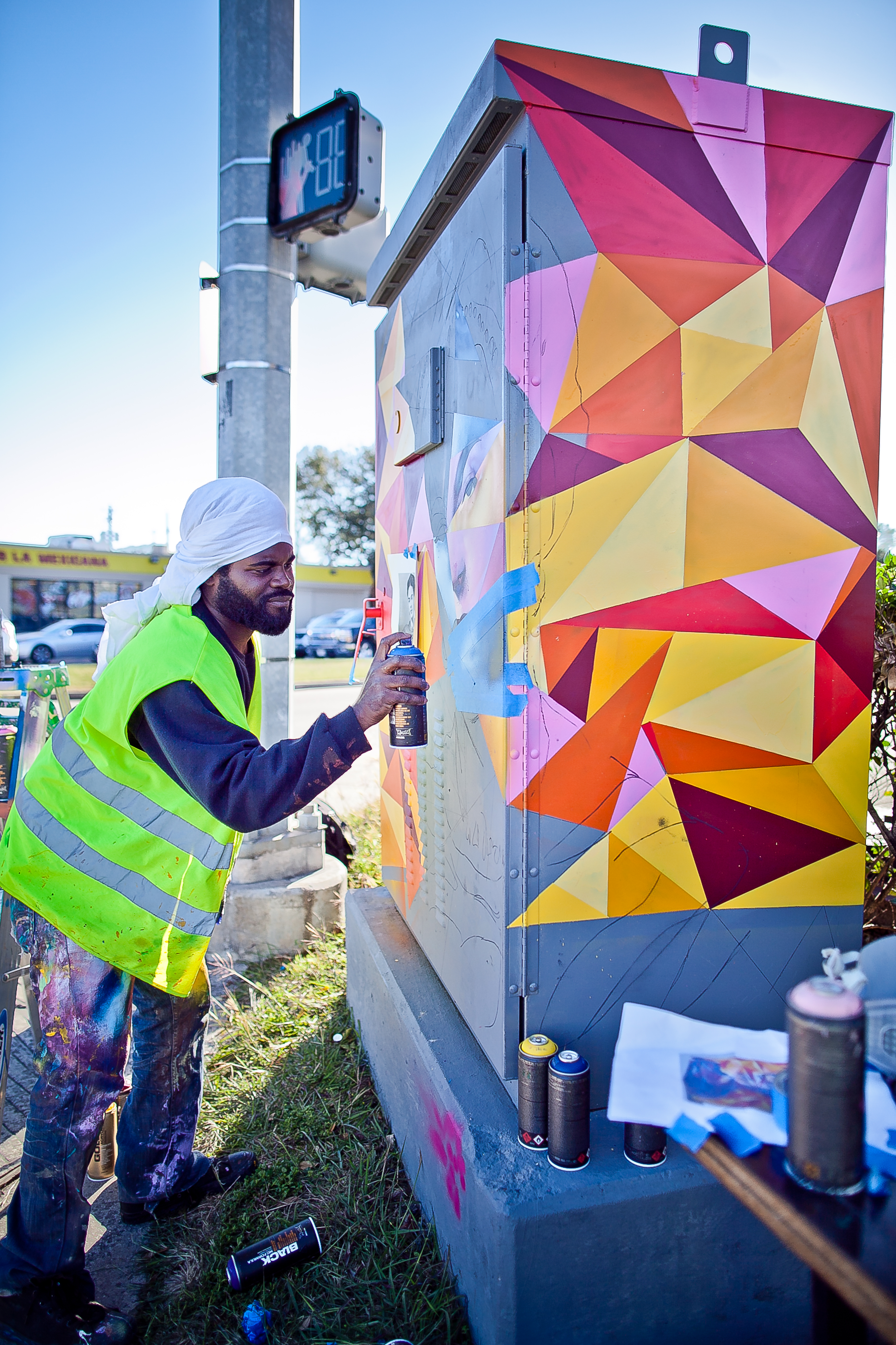 Stella Link Latma Houston Mural Map