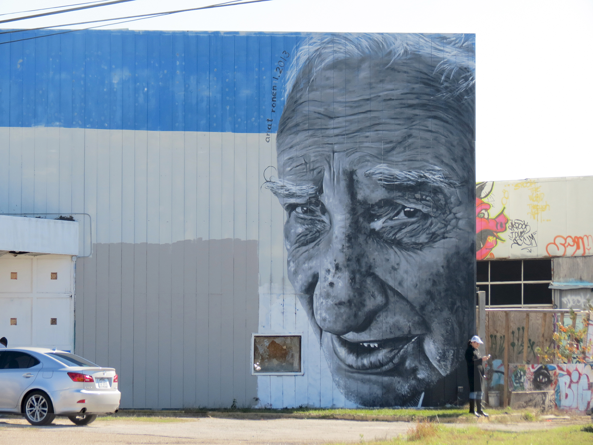 I am Watching You (painted over) – Kingspoint Graffiti Park