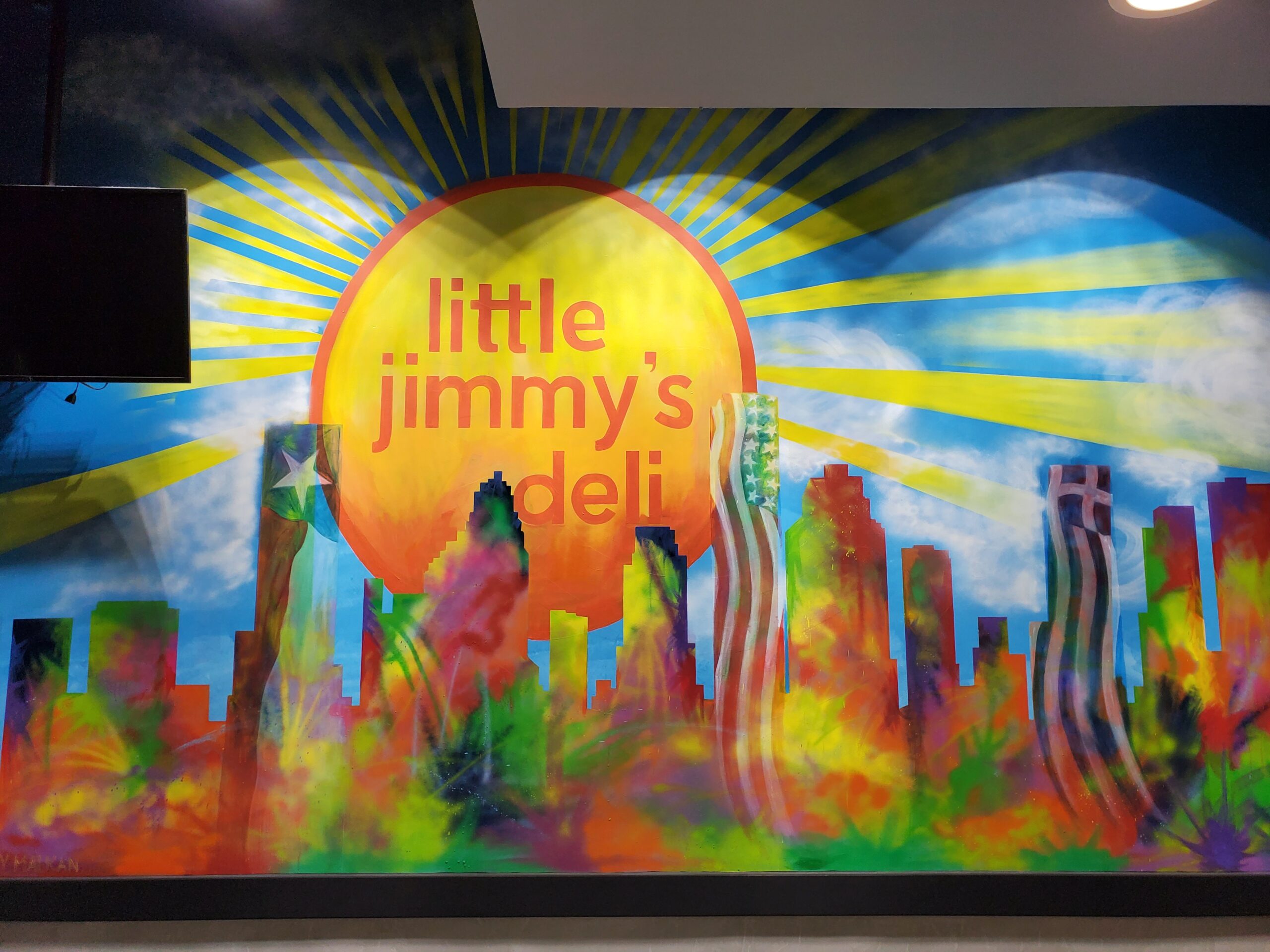 LIttle Jimmy’s Deli Mural