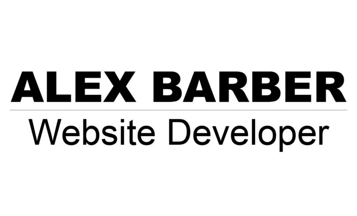 Alex Barber (Website Developer)