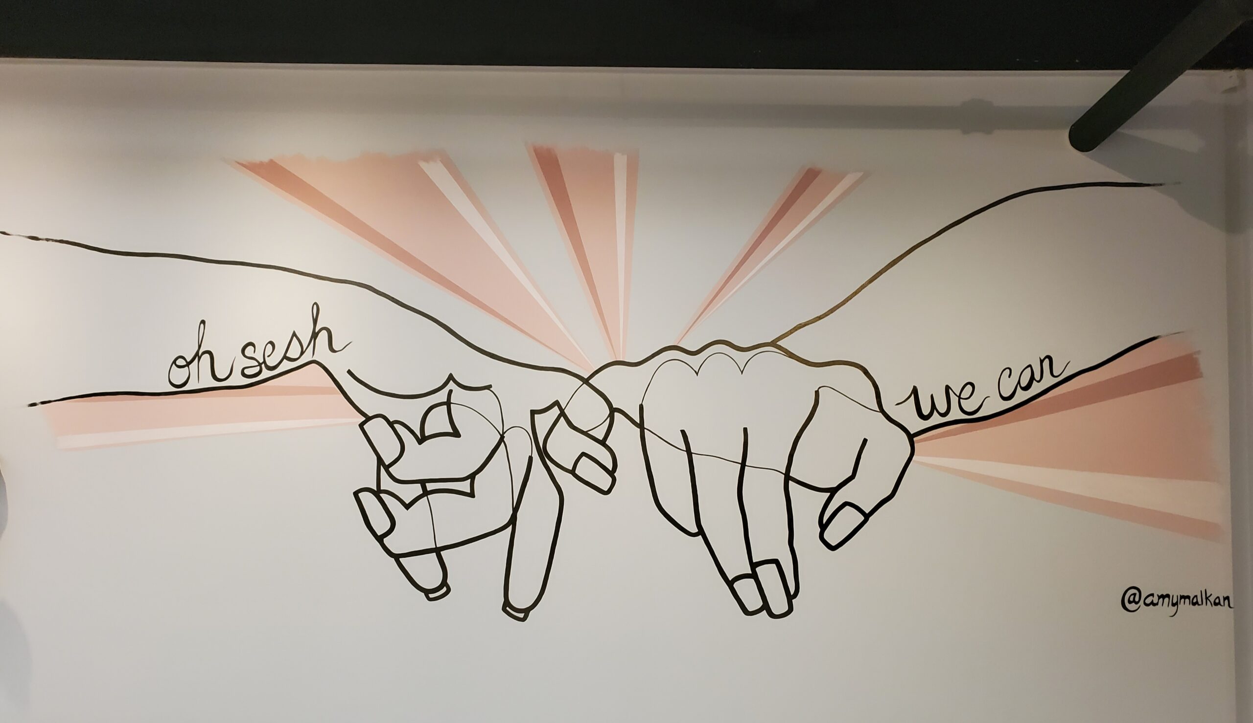 Sesh Coworking Mural